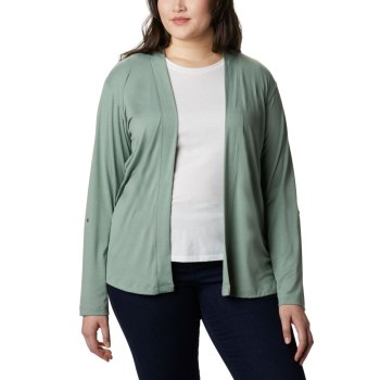 Dámské Kardigany Columbia Essential Elements Plus Size Světle Zelene CFDEYG250